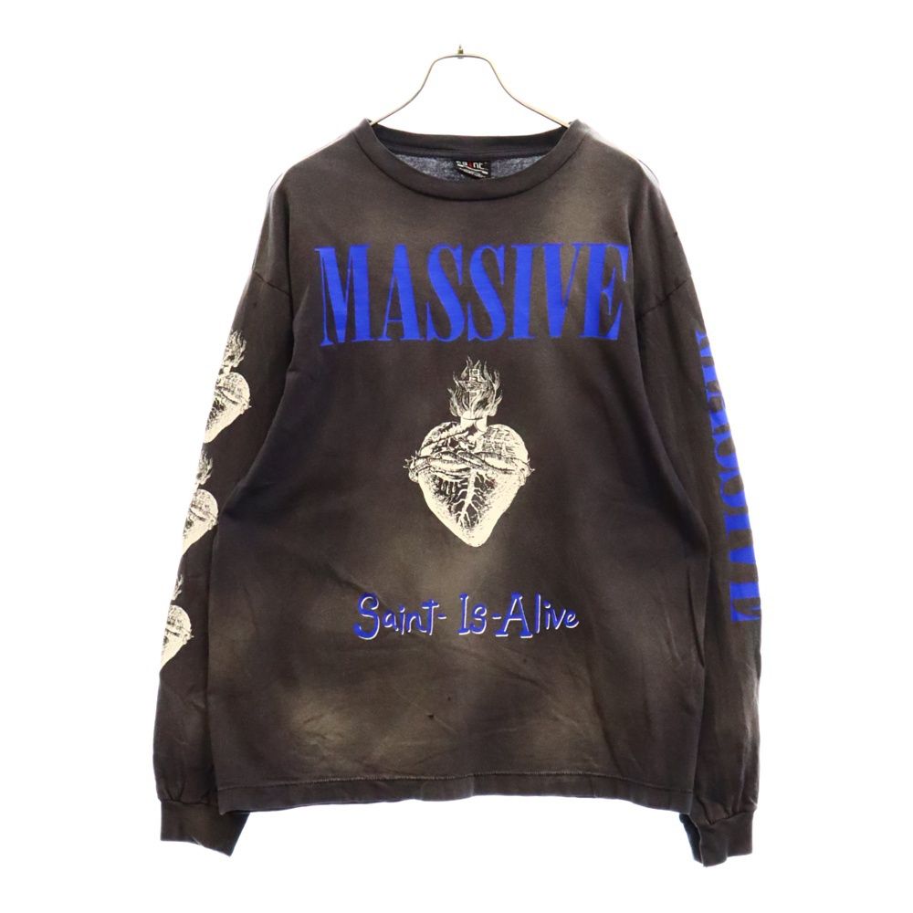 『セント・マイケル× コースケ・カワムラ』 (XL) 23AW プリント ロンT セント・マイケル× コースケ・カワムラ』 (XL) 23AW プリント ロンT