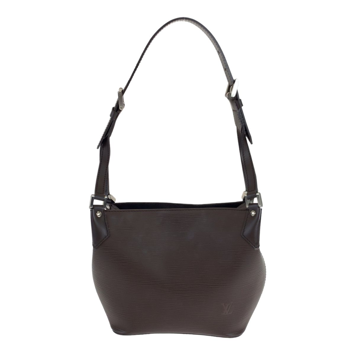 美品 LOUIS VUITTON ルイヴィトン エピ マンダラPM モカ ブラウン 茶 
