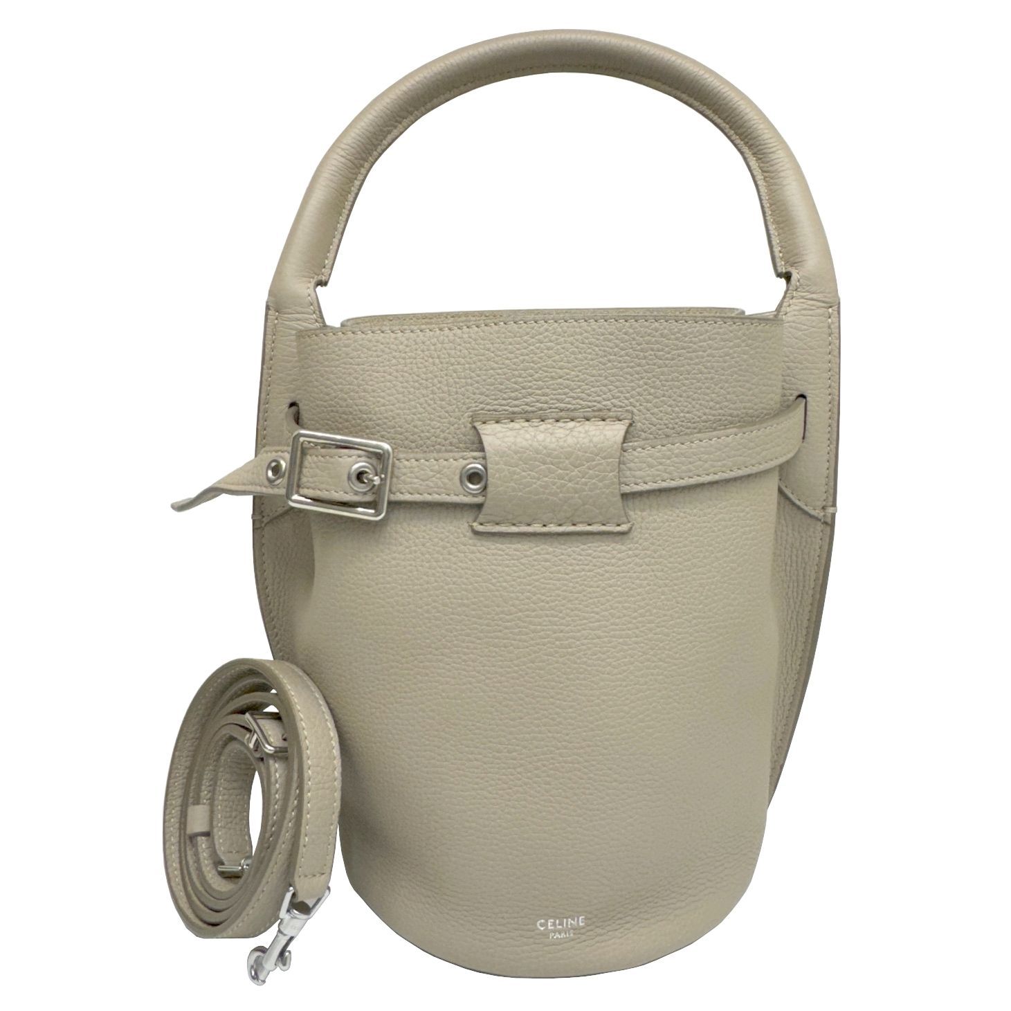 CELINE セリーヌ ビッグバッグ ナノバケット カーフ ハンドバッグ 