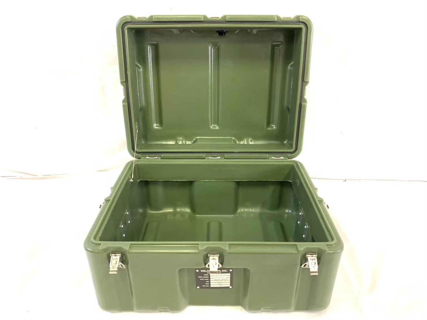 米軍放出品　ハードケース ツールボックス 工具箱 ストレージボックス ミリタリー 米軍放出品 アメリカ製 ECS CASE ハードケース ミリタリー