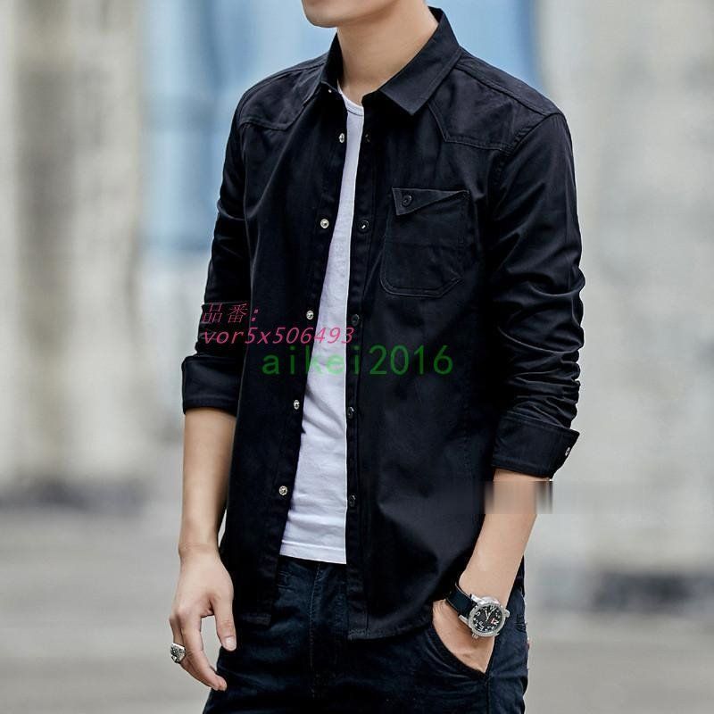 ボタンダウン ミリタ開襟