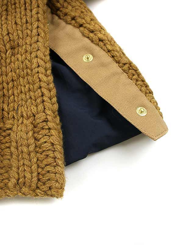 sacai×Carhartt WIP サカイ×カーハート 23AW Knit Jacket Michigan  
