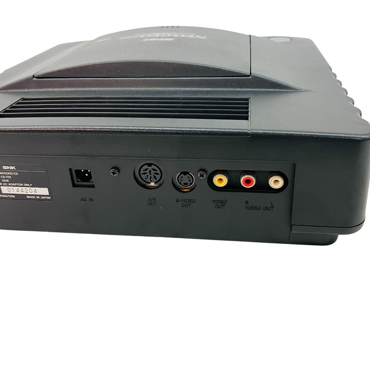 【コンディション注意】ネオジオ本体　★ジャンク品として★ SNK CD-T01 NEO GEO CD 本体 ネオジオ エス・エヌ・ケイ 家庭用