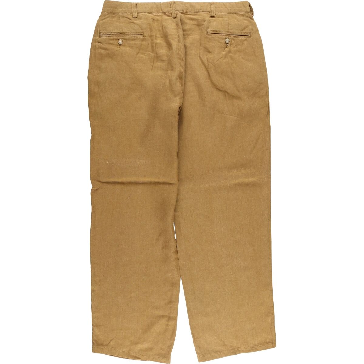 古着 ラルフローレン Ralph Lauren POLO by Ralph Lauren リネンパンツ スラックス メンズw35相当 ワイドパンツ eaa581257
