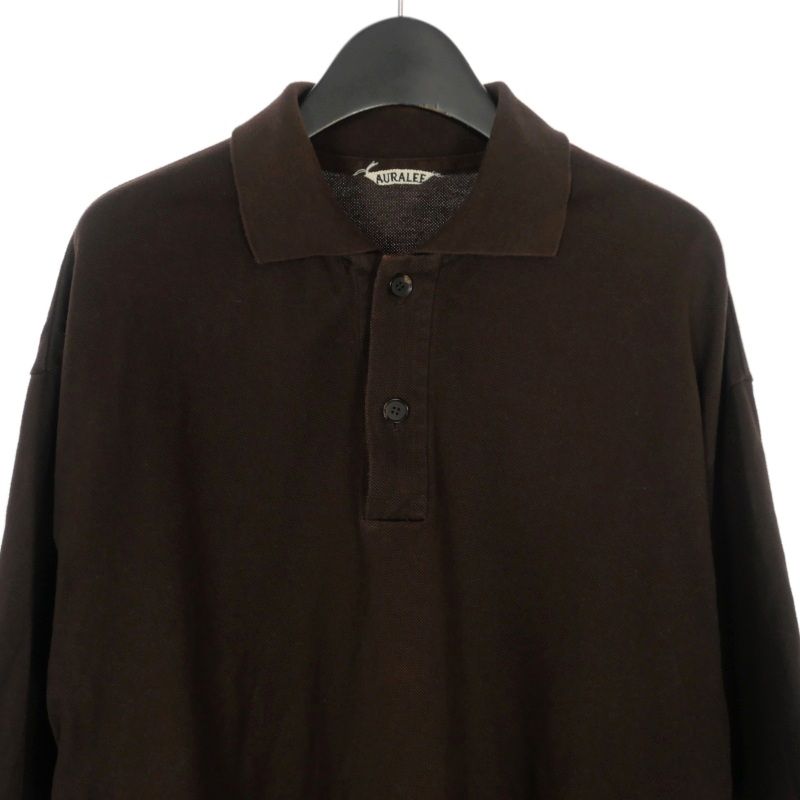オーラリー AURALEE 21SS SUPER FINE COTTON SALT SHRINK PIQUE BIG