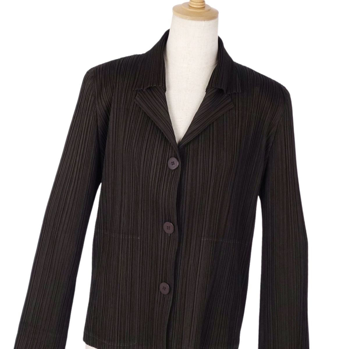 極美品 プリーツプリーズ イッセイミヤケ PLEATS PLEASE ジャケット 