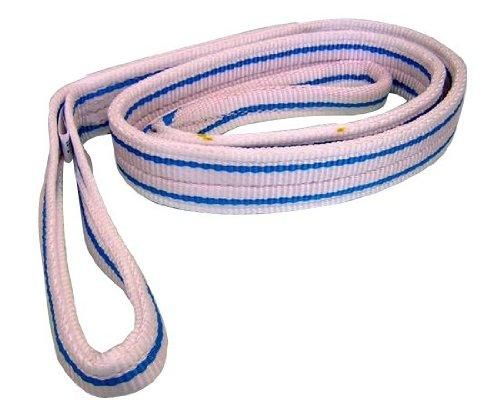 【新品・2営業日で発送】テザック TESAC 耐化学薬品用スリング(JIS2等級・両端アイ形)50mm幅×5m code:7931549