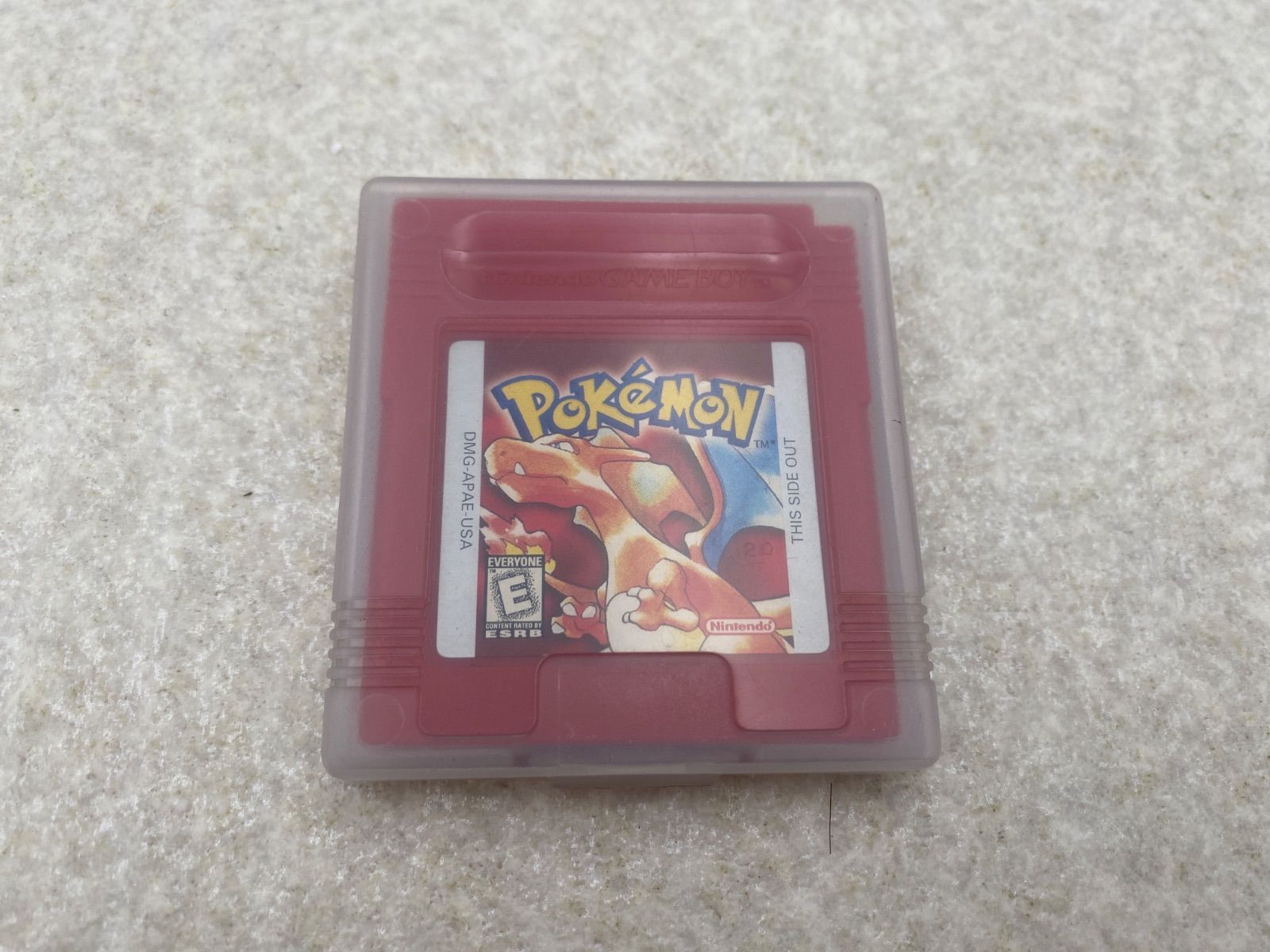 ポケットモンスター赤 動作品 RED 海外版 ゲームボーイ ソフトのみ