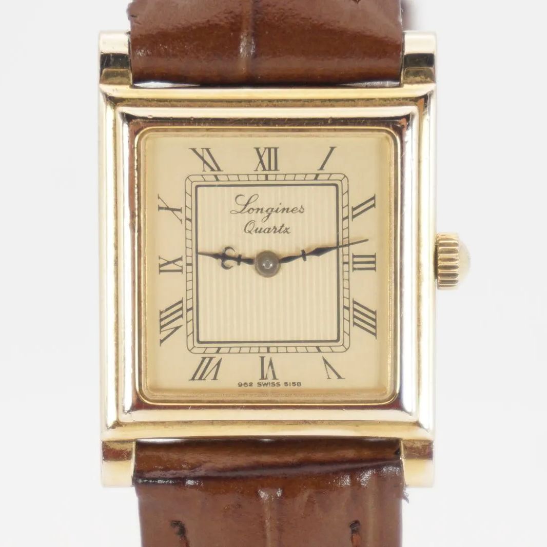 ロンジン　腕時計　ゴールド　新品電池　稼働品 LONGINES ロンジン ゴールド メンズ 腕時計 クォーツ 新品電池