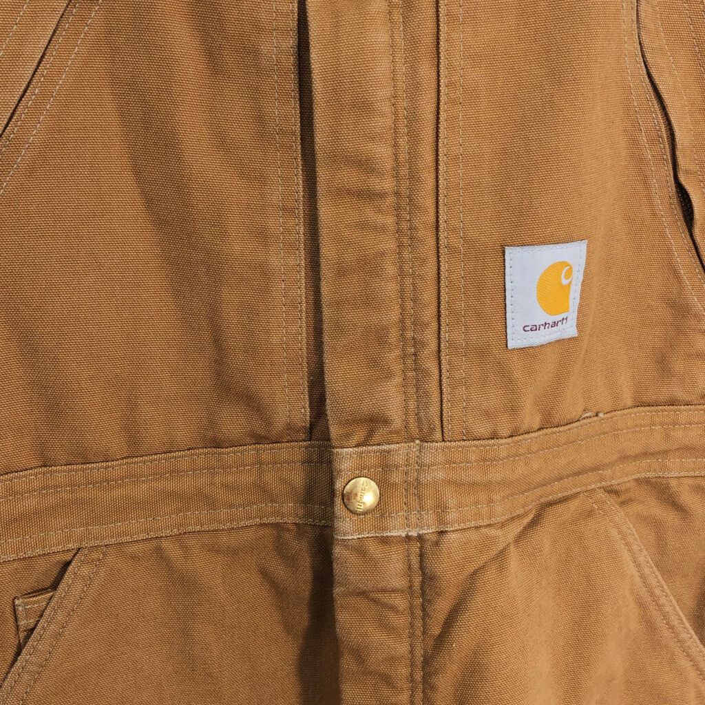 Carhartt カーハート ダック ダブルニー ビブオーバーオール ブラウン