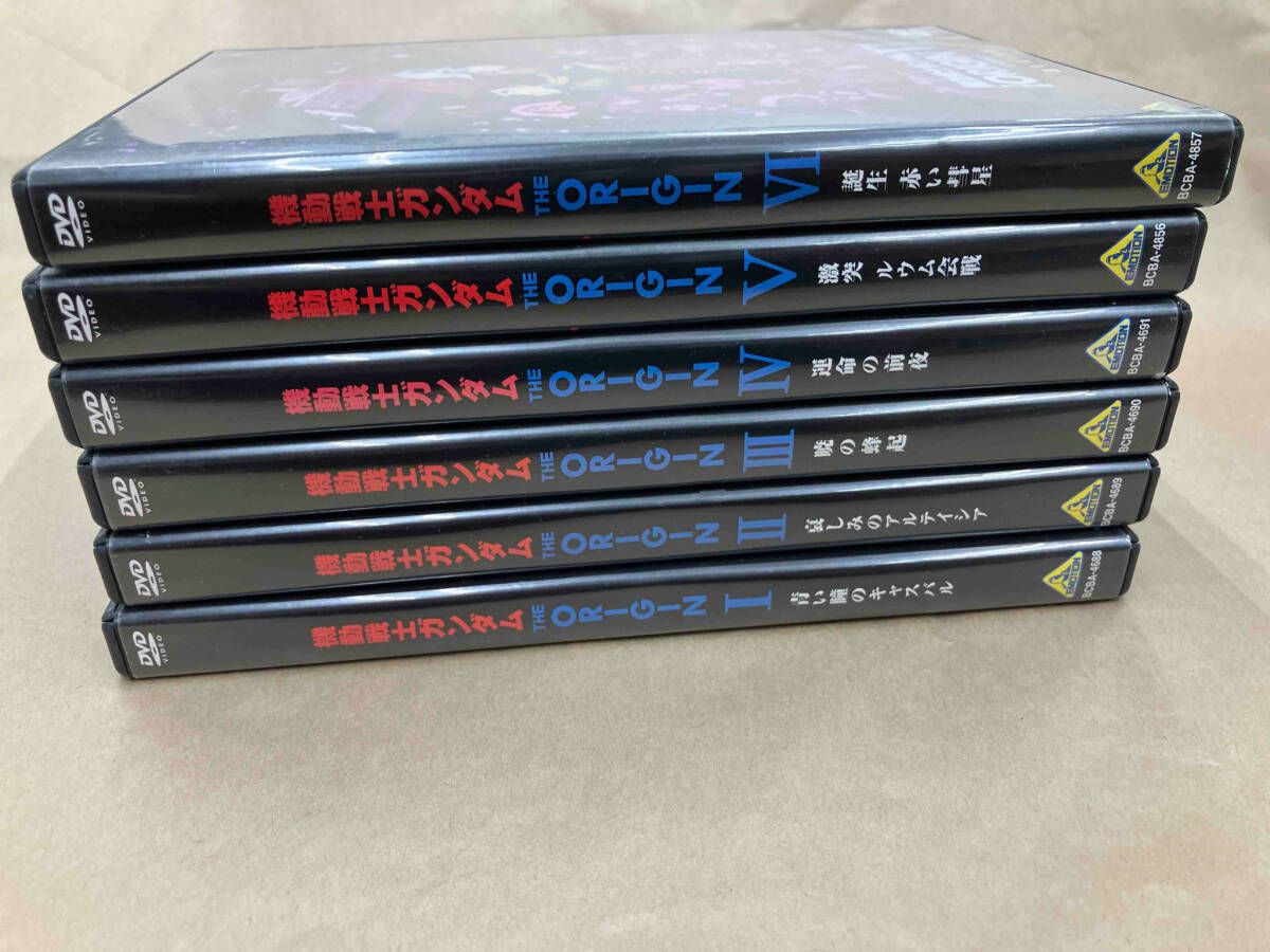 全巻セットDVD▽機動戦士ガンダム THE ORIGIN(6枚セット)I