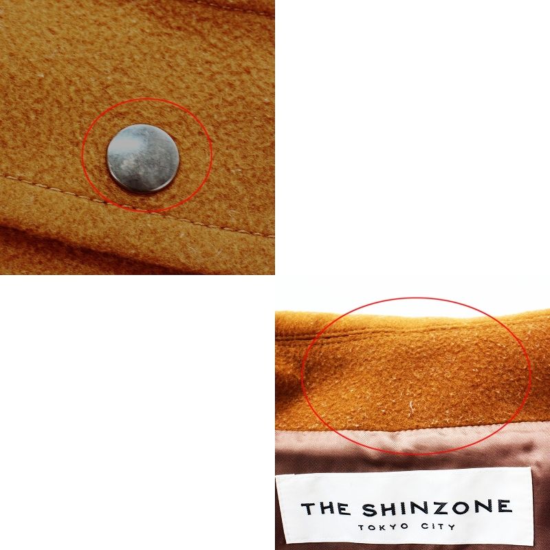 ザ シンゾーン THE SHINZONE 2019AW ビッグカラージャケット 36
