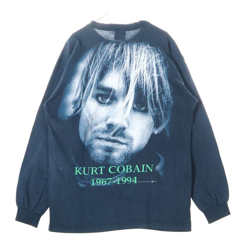 希少 90's NIRVANA  Cobain Memorial ロンT Rare 90's Nirvana Kurt Cobain Memorial Euro Bootleg T Shirt | eBay