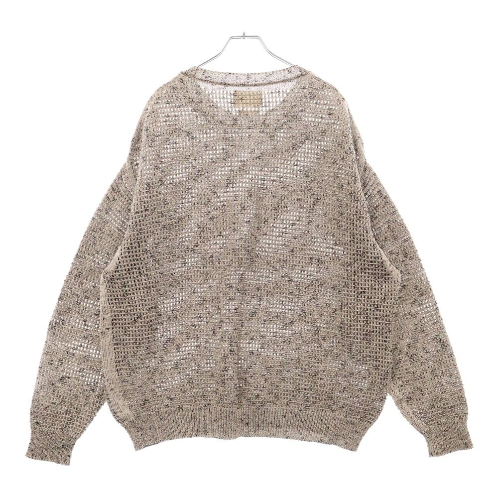 YOKE (ヨーク) 24SS MESH KNITTED CREWNECK SWEATER メッシュニット 