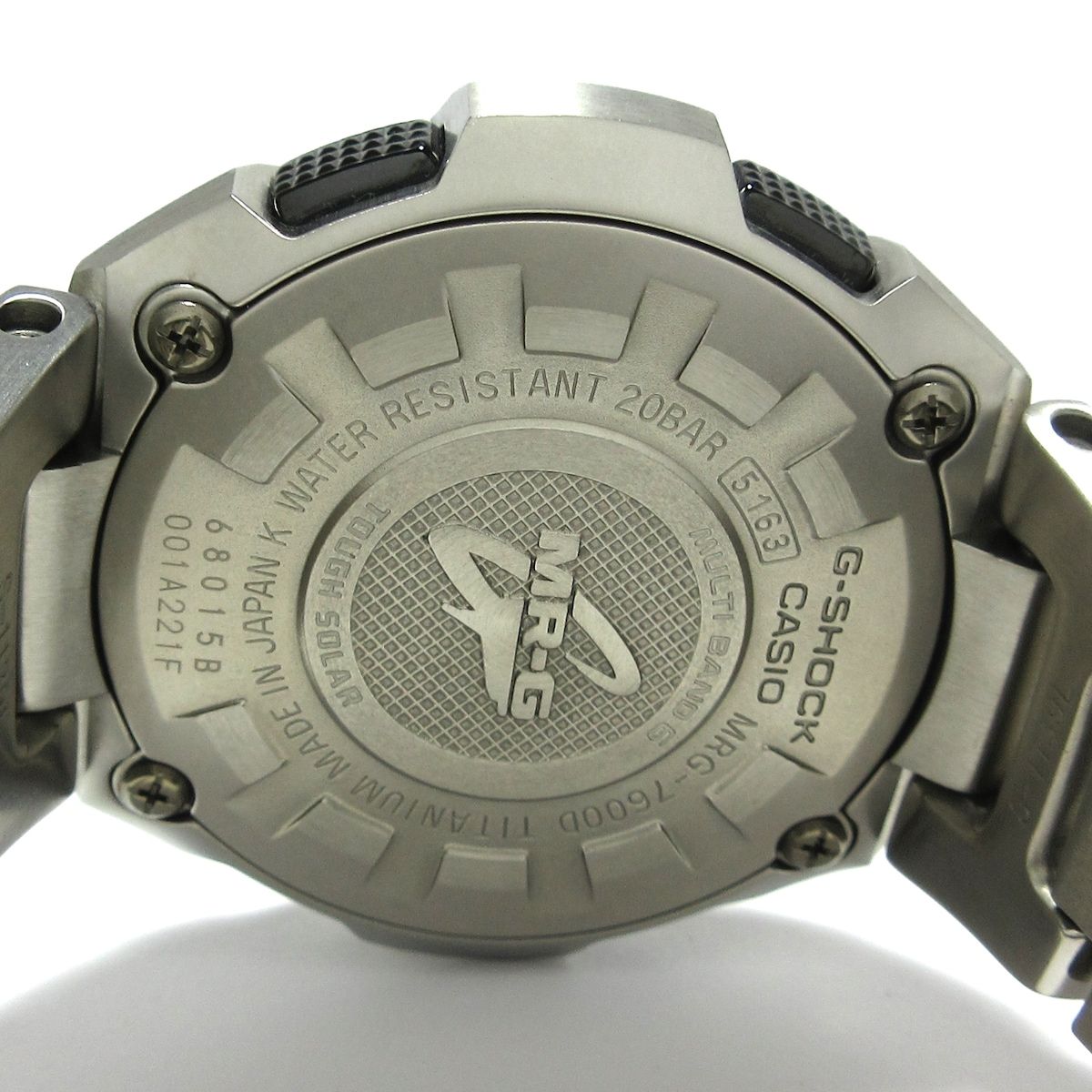 G-SHOCK MR-G 腕時計 チタン グレーMRG-7600D-1BJFよろしくお願いいたします