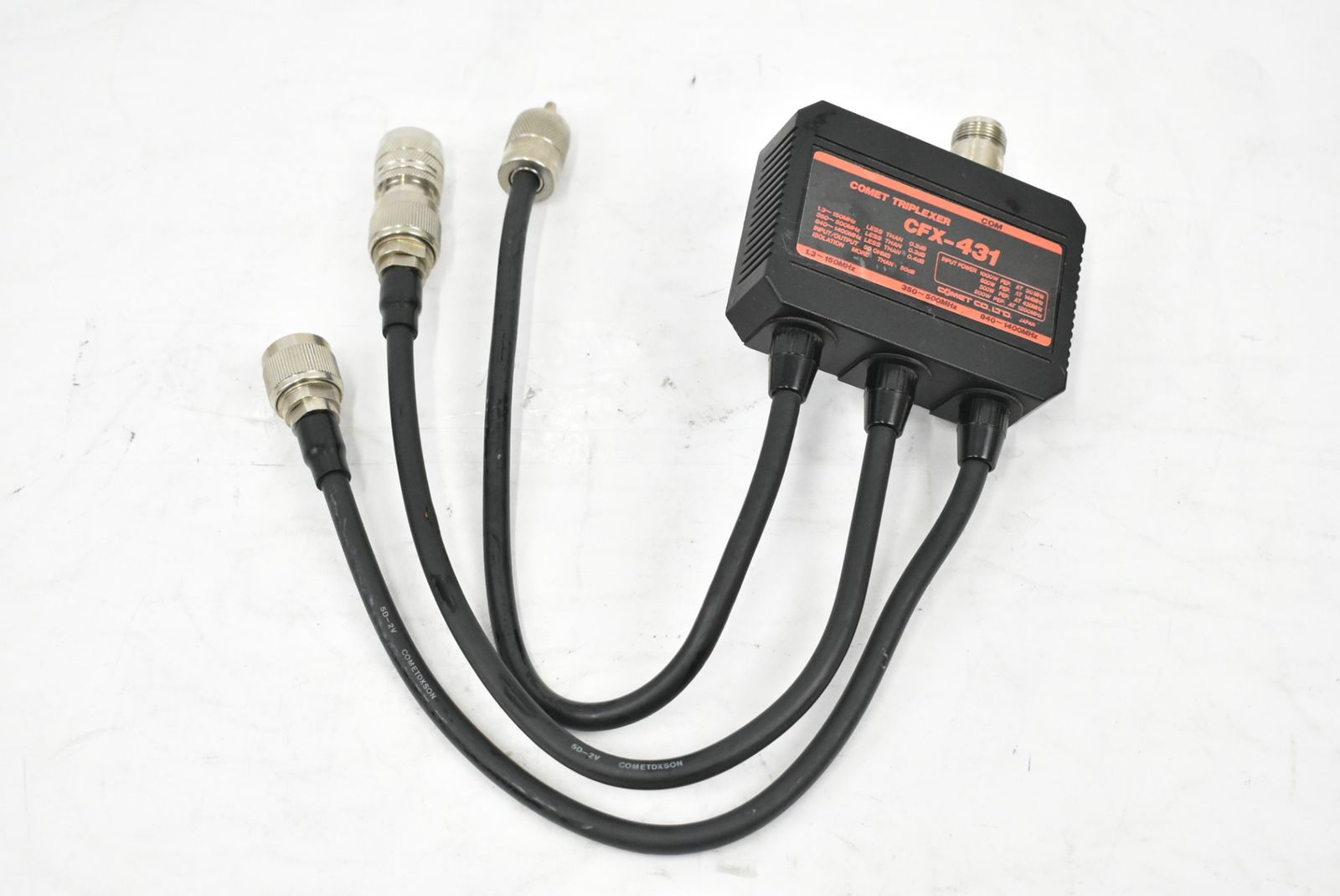 現状品 コメット トリプレクサー CFX-431 COMET 無線機 アマチュア