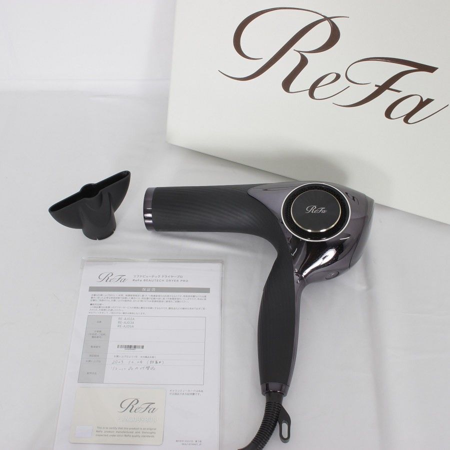 ReFa（リファ） ビューテックドライヤー プロ（BEAUTECH DRYER PRO） ブラック RE-AJ03A MTG｜エムティージー 通販 |  ビックカメラ.com