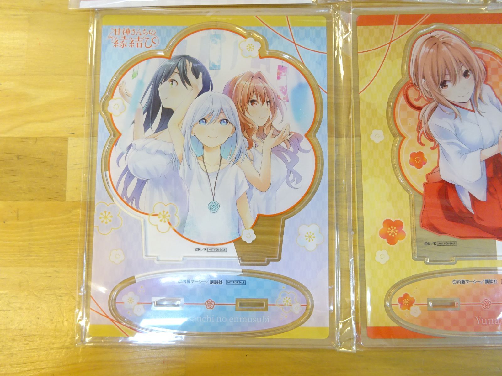 甘神さんちの縁結び アクリルスタンド 甘神夕奈 5種セット