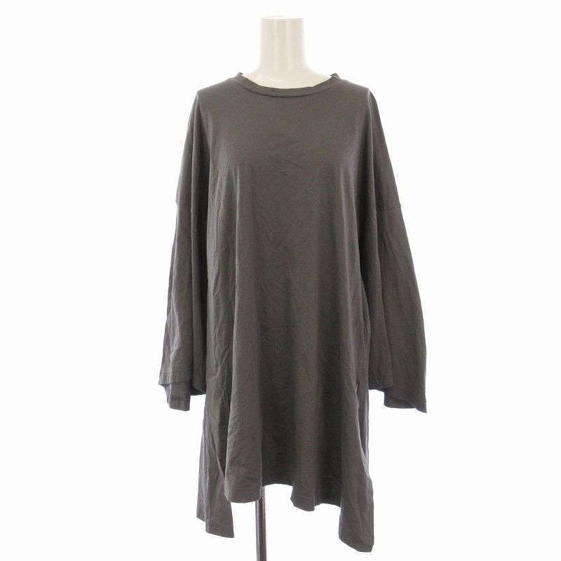 エンフォルド ENFOLD カットソー Tシャツ シルク混 長袖 38