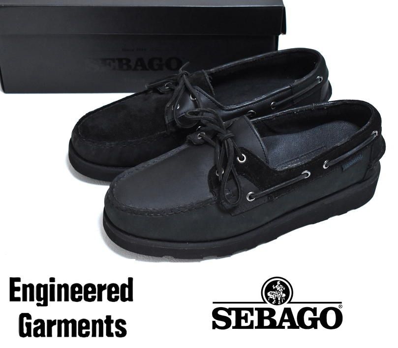 新品 エンジニアードガーメンツ × SEBAGO ボートシューズ【US:9