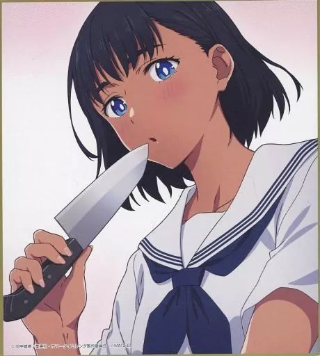 紙製品 小舟澪 包丁 ゲームオリジナル描き下ろしミニ色紙 PS4 Switchソフト サマータイムレンダ Another Horizon 早期予約特典