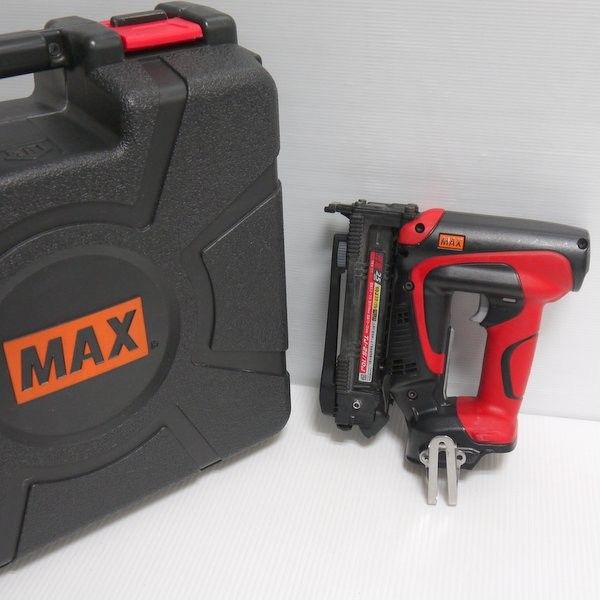 マックス充電式タッカー TJ-25/10J ホース不要 コンプ不要 10Jステープル  13～25mm 18V専用 本体 ケースのみ MAX ≡DT4288