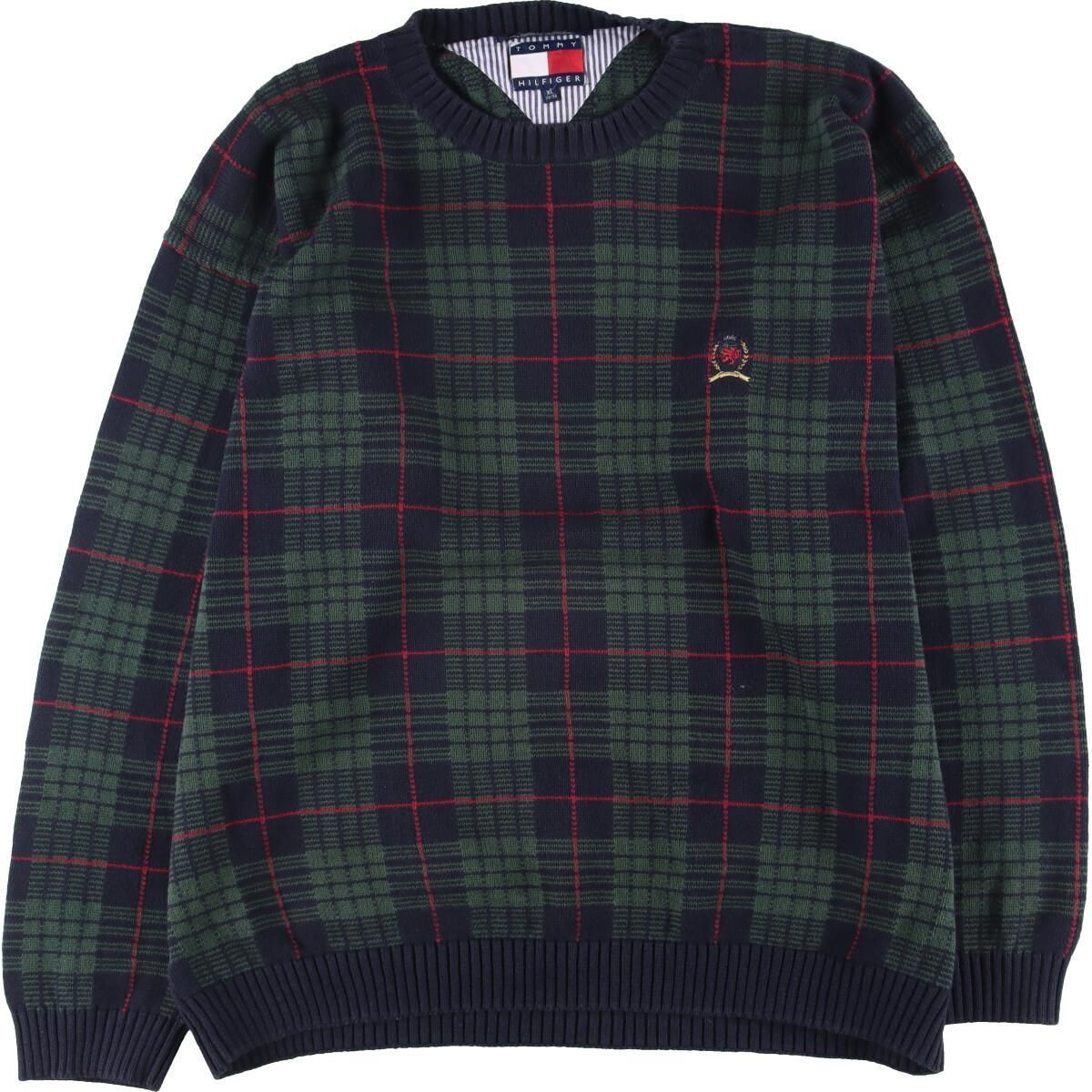 古着 90年代 トミーヒルフィガー TOMMY HILFIGER チェック柄 コットン 