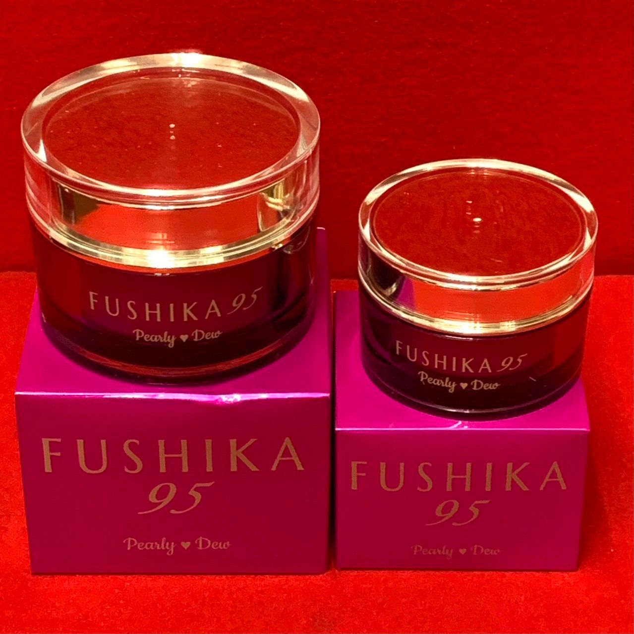 人気の商品を続々入荷。 パーリーデュー FUSHIKA95 プレミアムオールインワン美肌ジェル 保湿美容液ジェル 100g 50g 2個セット Kす