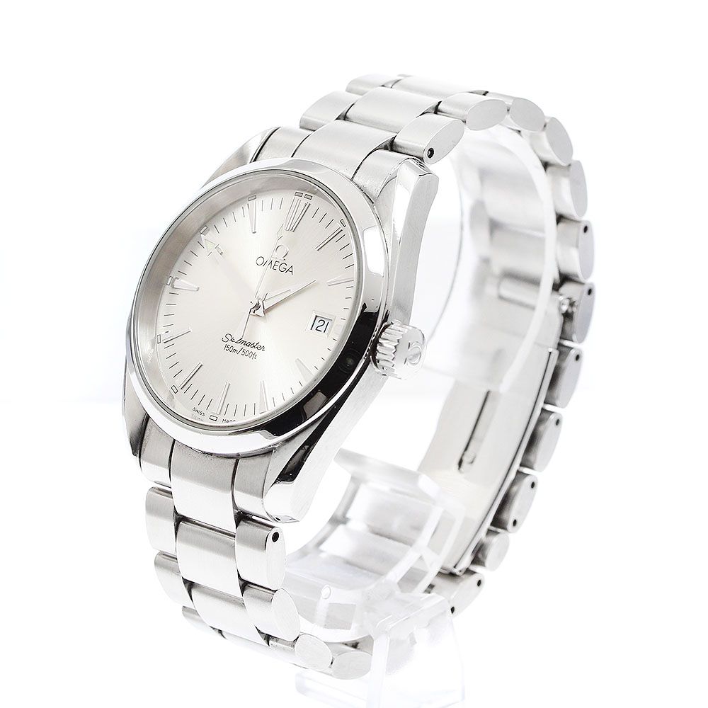 オメガ OMEGA 2518.30 シーマスター アクアテラ デイト クォーツ メンズ_905321