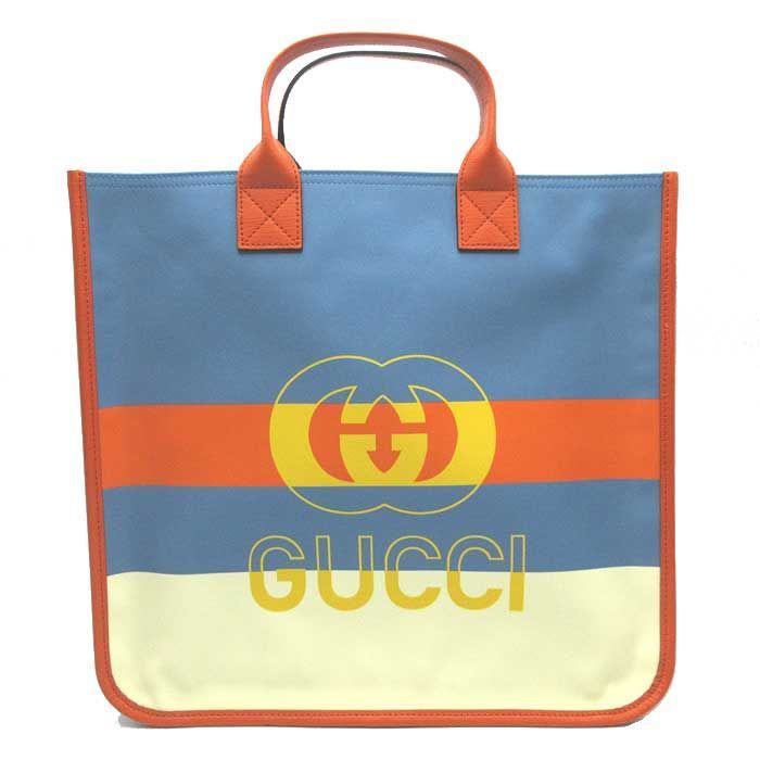 グッチ トートバッグ GUCCI ナイロン プリント A4対応 550763