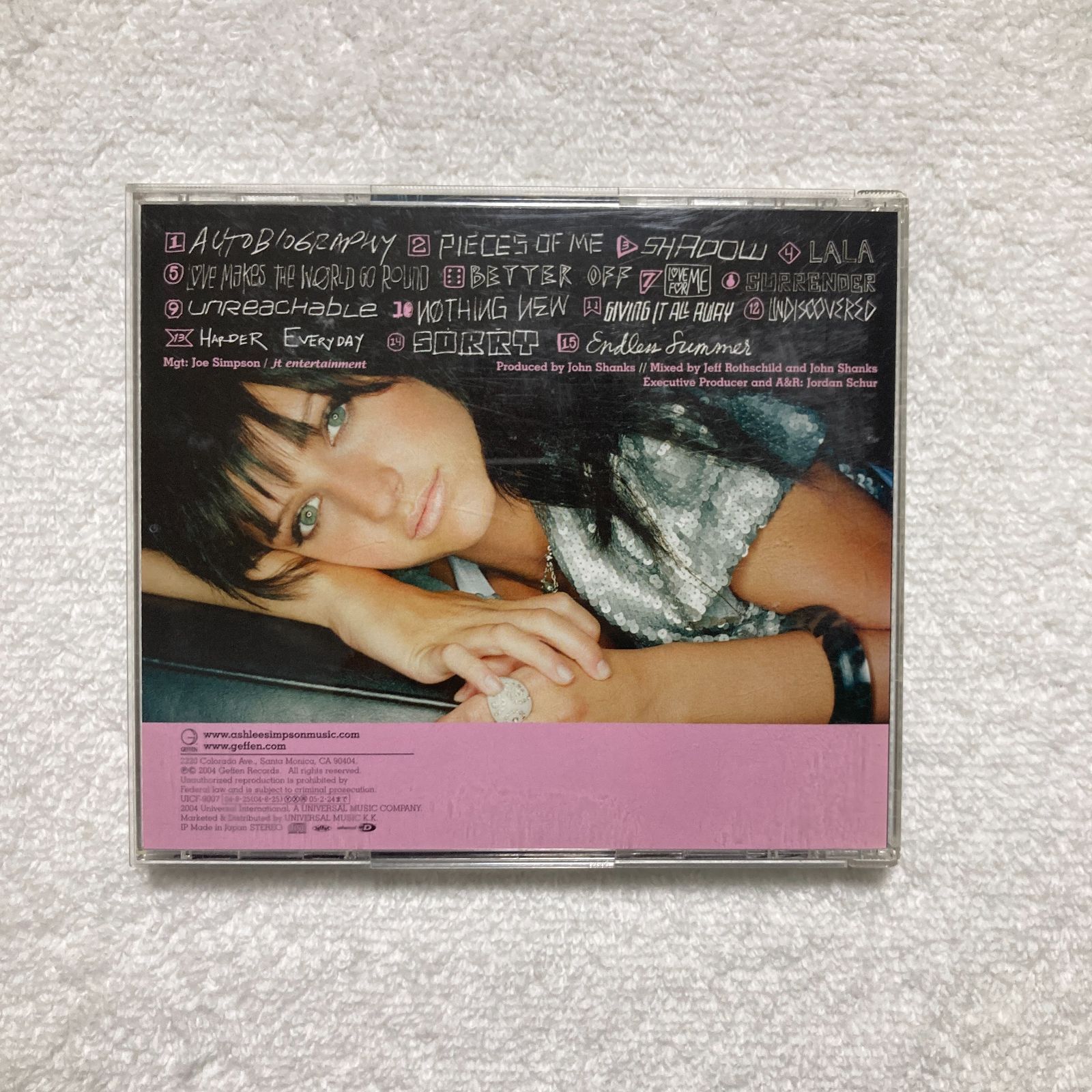 CD】アシュリー・シンプソン Ashlee Simpson / オート