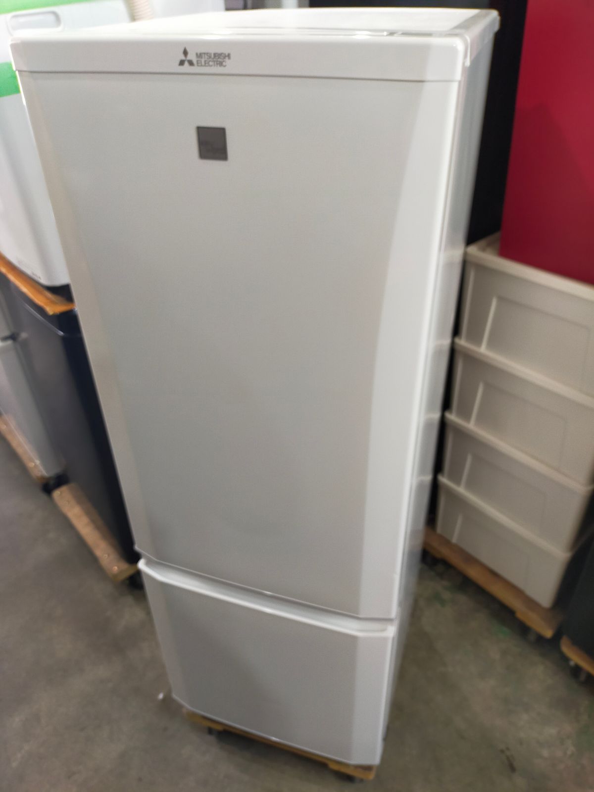 三菱 冷凍冷蔵庫 168L 2020年製 MR-P17EE-KW