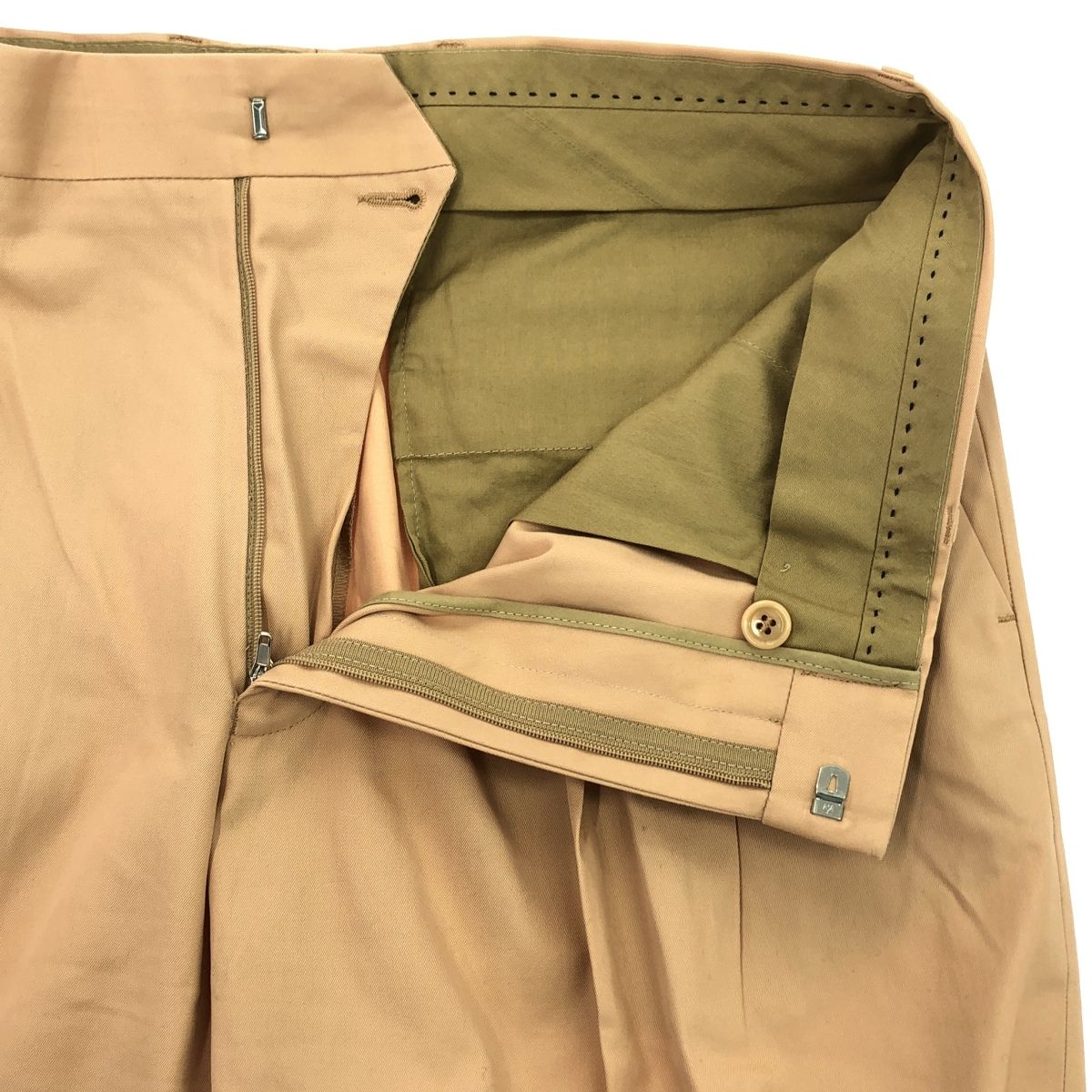 DRIES VAN NOTEN ドリスヴァンノッテン 2タックコットンスラックス