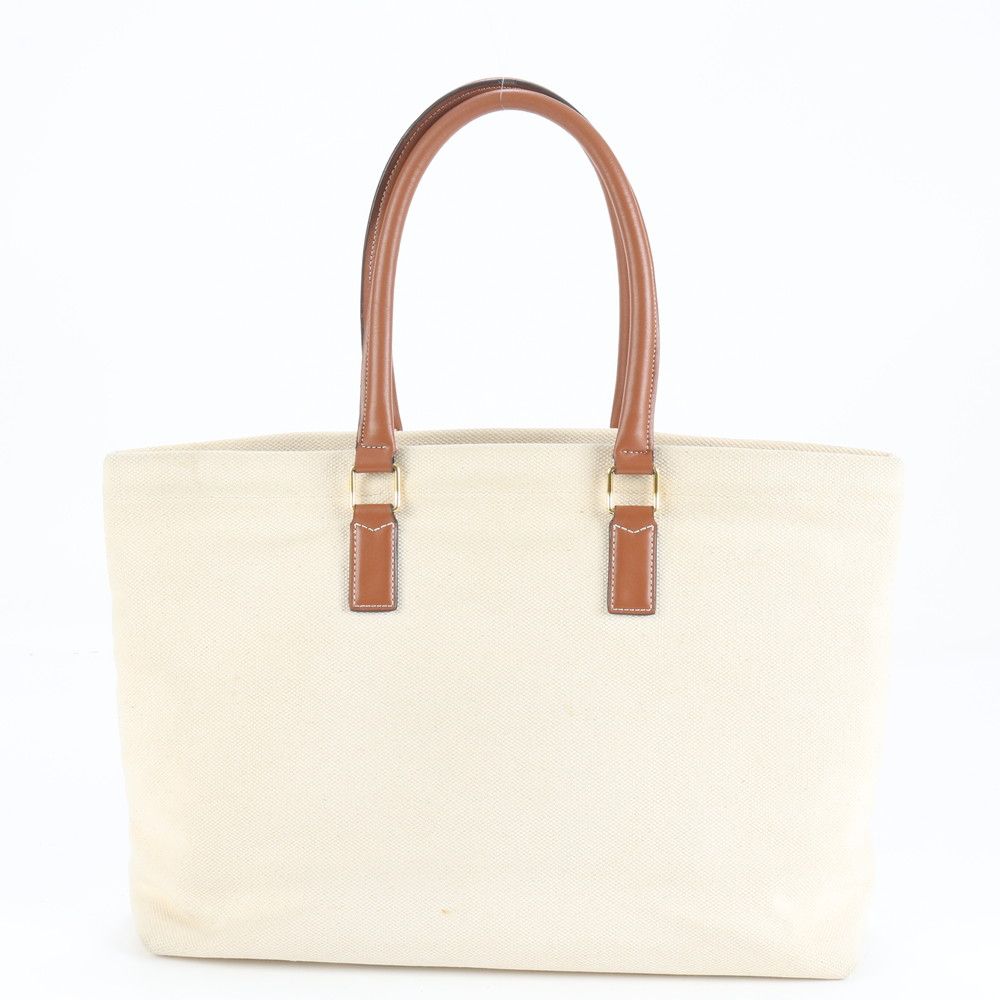 セリーヌ ホリゾンタルカバ バイカラー トートバッグ A4収納可 A4 美品