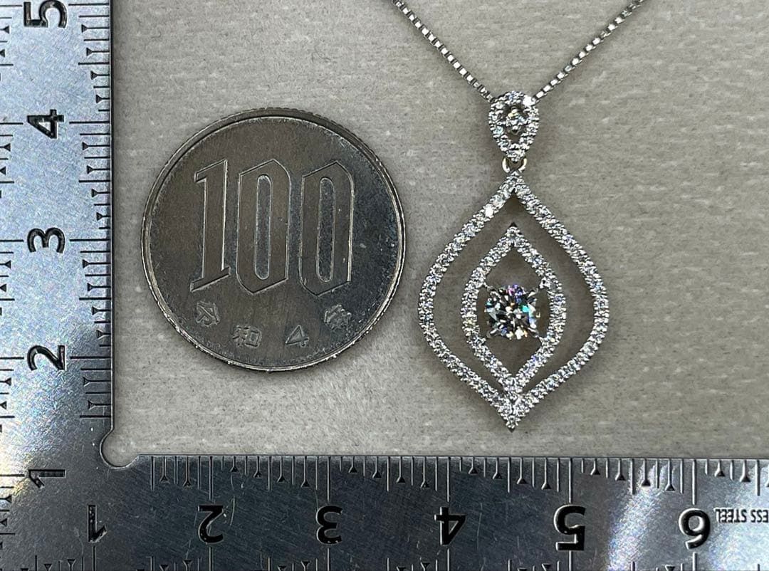 最終交渉可JJ39☆高級 ダイヤモンド0.645ct K18WG ヘッド - メルカリ