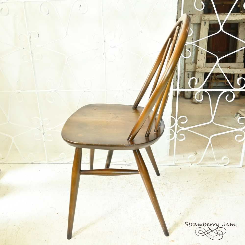 L3705-234-1 英国アンティーク ERCOL アーコールチェア ホイールバック