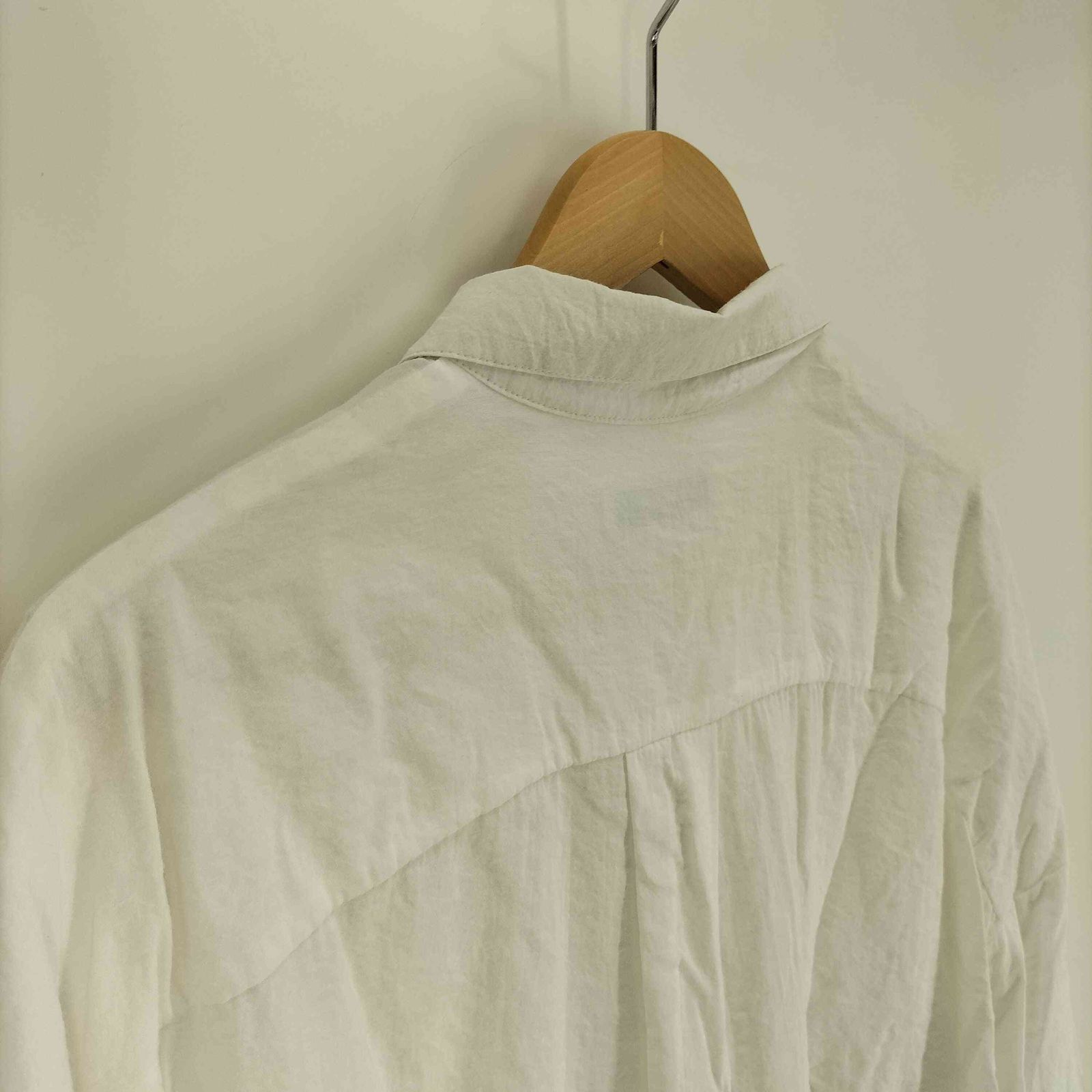 アタッチメント ATTACHMENT 24SS RY/NY LAWN OVERSIZED L/S SHIRT RY