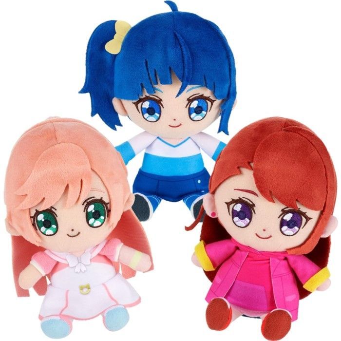 ひろがるスカイ！プリキュア キュアフレンズ ぬいぐるみ 4体セット 未使用 dショッピング |【送料無料！】ひろがるスカイ！プリキュア
