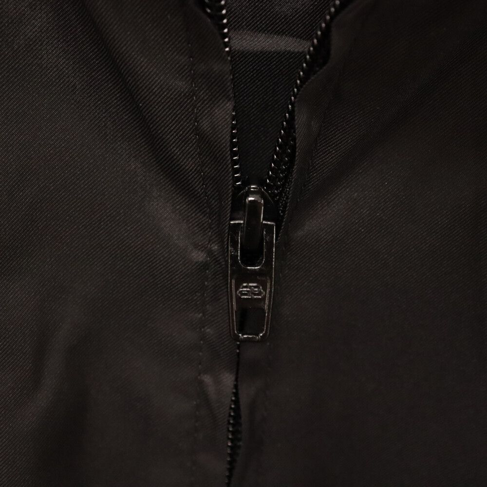 【極上美品】BALENCIAGAバレンシアガ　ドラックジャケットブルゾンブラック BALENCIAGA - 美品□BALENCIAGA バレンシアガ WARDROBE 2021年製