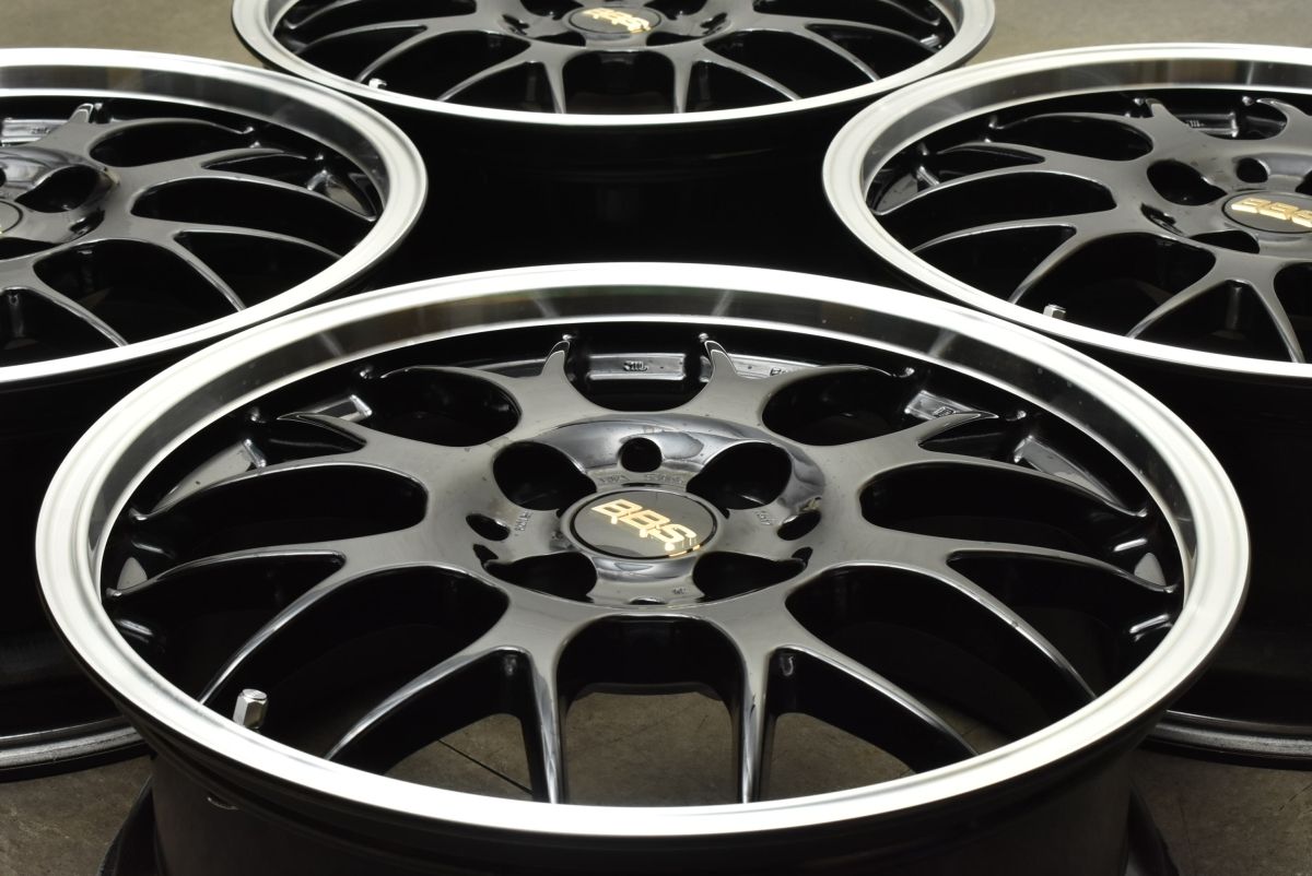 鍛造 人気 BBS RG-R RG712H 17in 7J 38 PCD100 4本セット FORGED アクア ヤリス フィールダー フィット ノート MAZDA2 ロードスター
