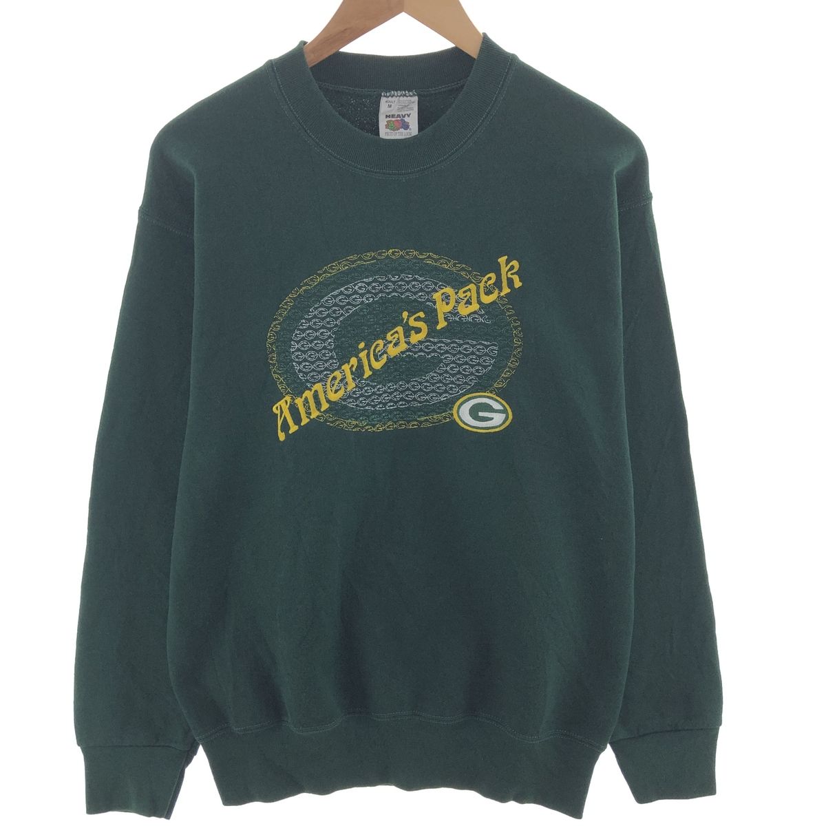 古着 フルーツオブザルーム FRUIT OF THE LOOM NFL GREEN BAY PACKERS グリーンベイパッカーズ スウェットシャツ トレーナー/eaa392418