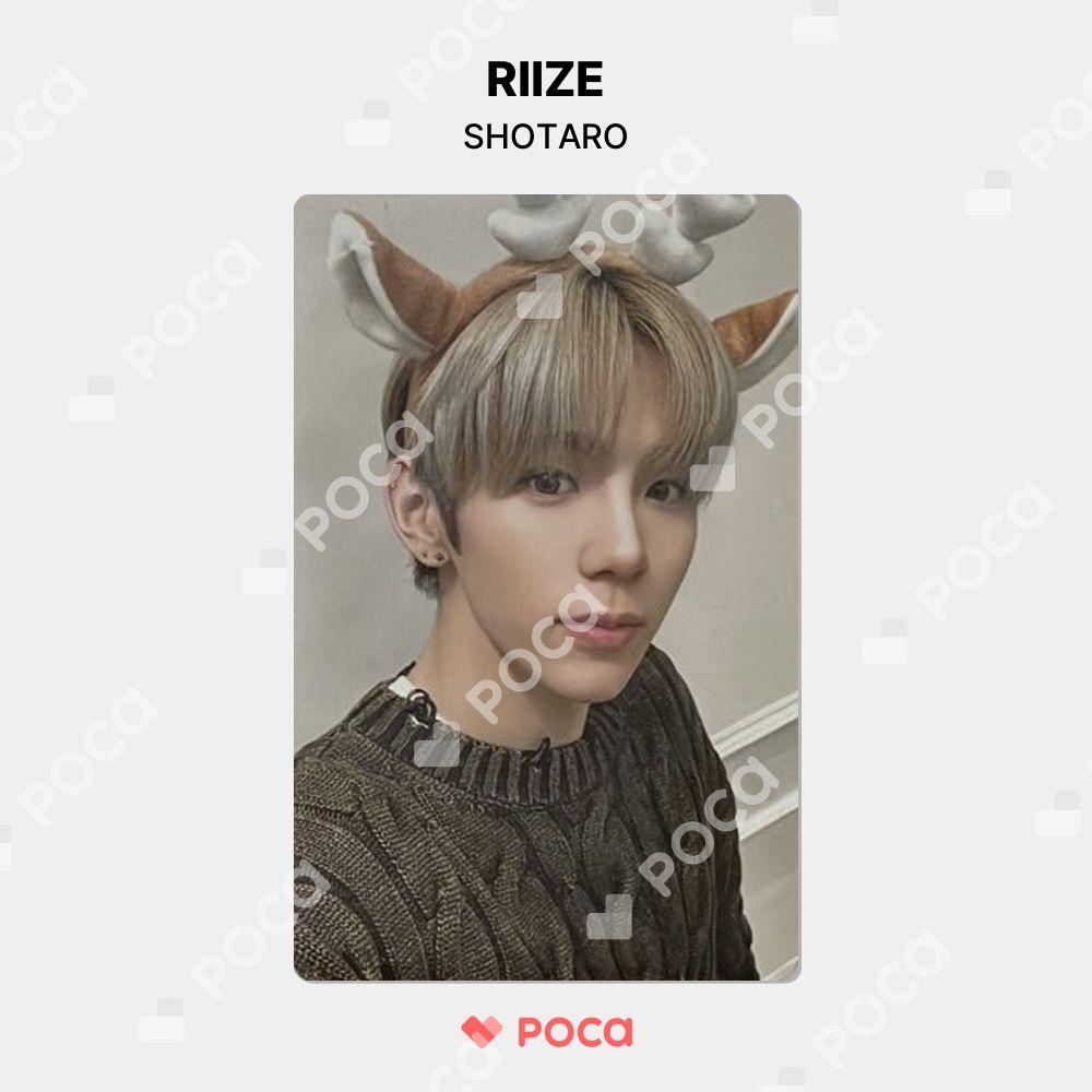 RIIZE ショウタロウ トレカ 2023 PINK CHRISTMAS RANDOM PACK