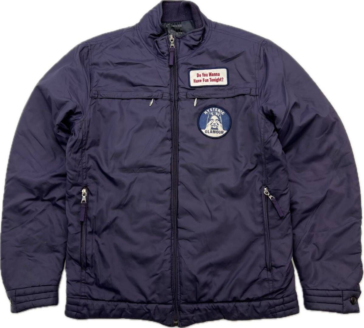 3042M【プリマロフト】ヒステリックグラマー☆ヒスガール 中綿入り ジャケット 3042M【プリマロフト】ヒステリックグラマー☆ヒスガール 中綿入り