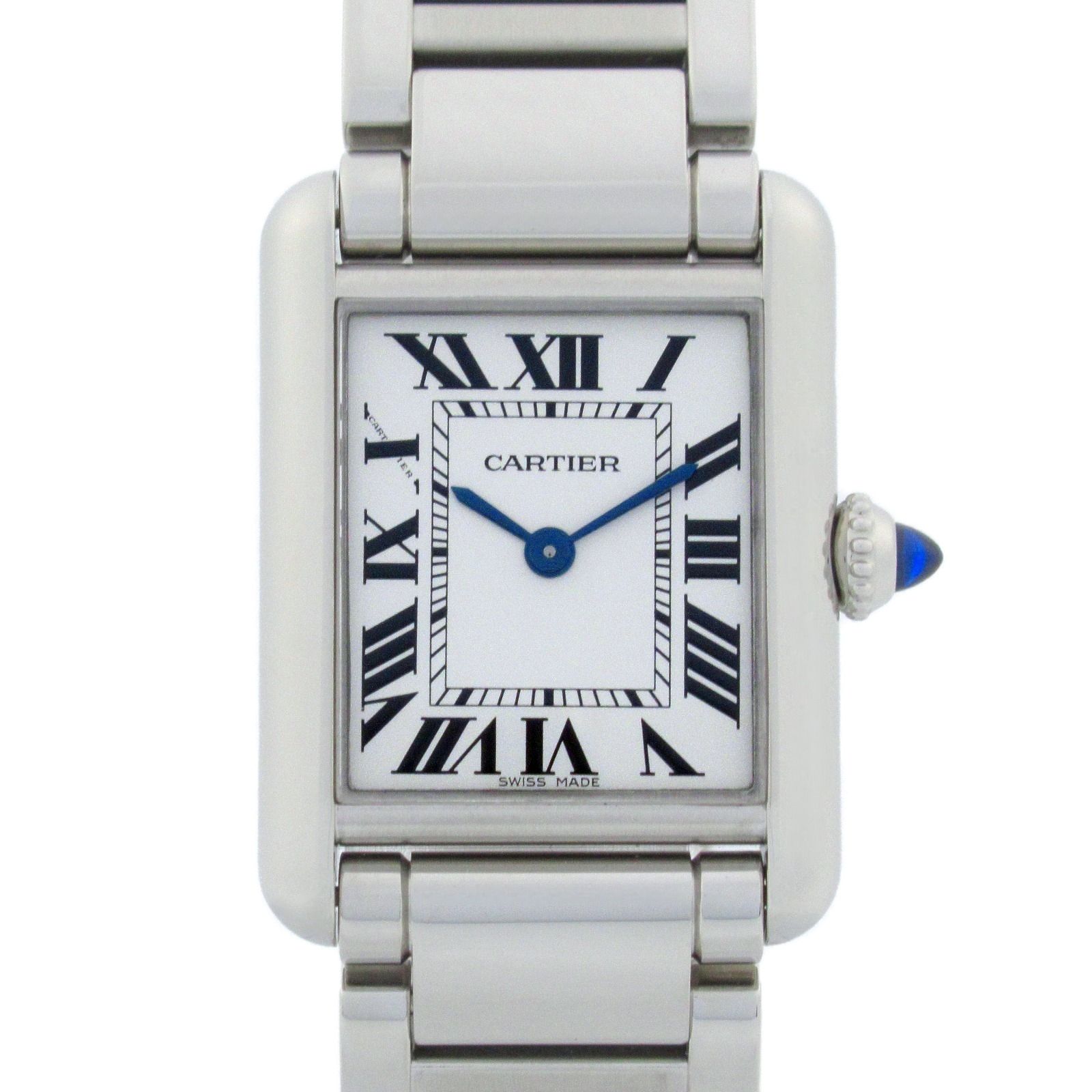 カルティエ CARTIER 腕時計 タンクマスト SM シルバー