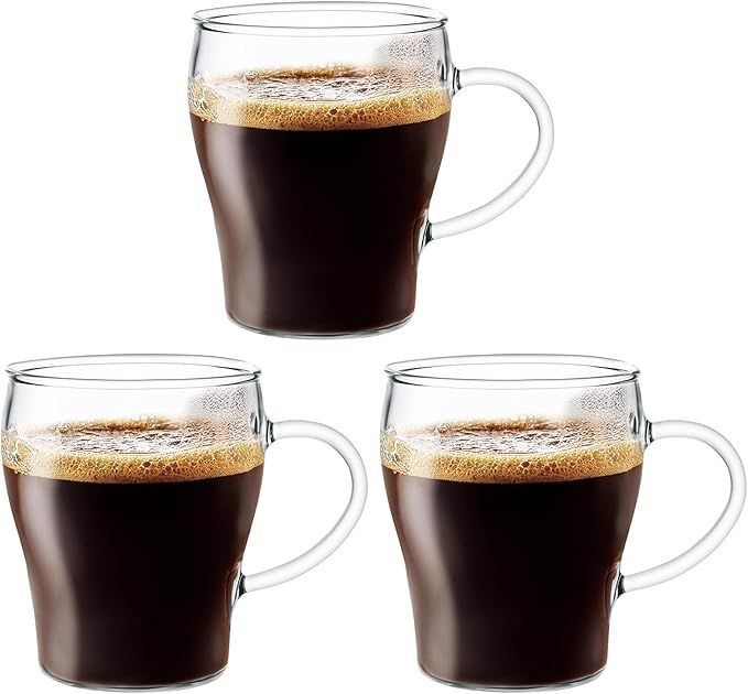 東洋佐々木ガラス 耐熱マグカップ 410ml 3個セット 食洗機対応 電子レンジ対応 ガラス マグ コーヒーグラス 業務用グラス TA-502-JAN