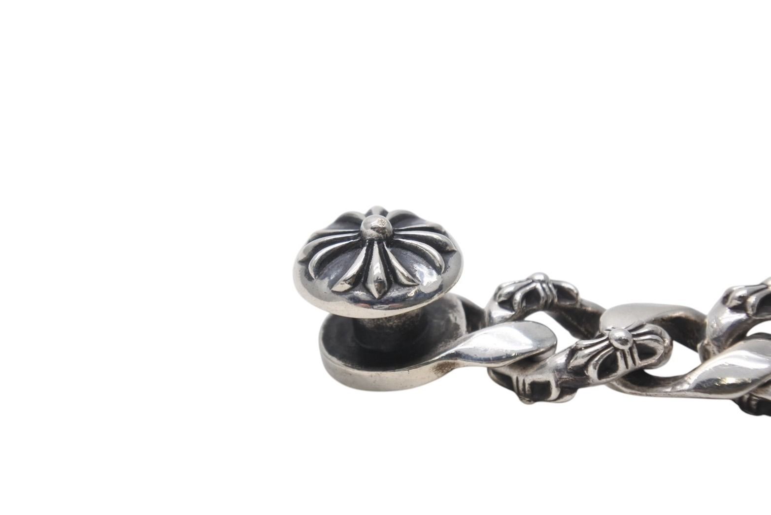 CHROME HEARTS クロムハーツ ファンシーリンククリップ ブレスレット 