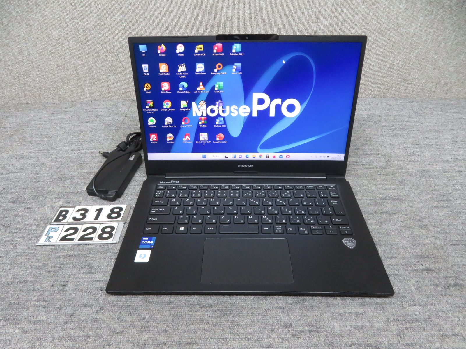 【特価】第11世代 Core i7/16GB MousePro NB420Z 第11世代・i7】 mouse MousePro-NB420Z / 高性能 i7-1165G7