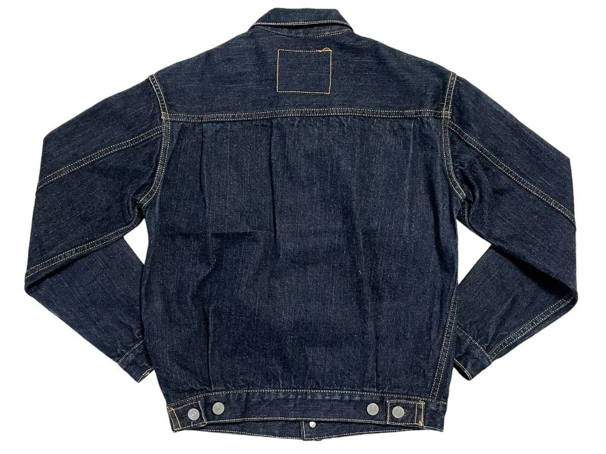 中古 美品THE FLAT HEAD フラットヘッド tシャツ サイズ L サックス ブルー フライングホイール