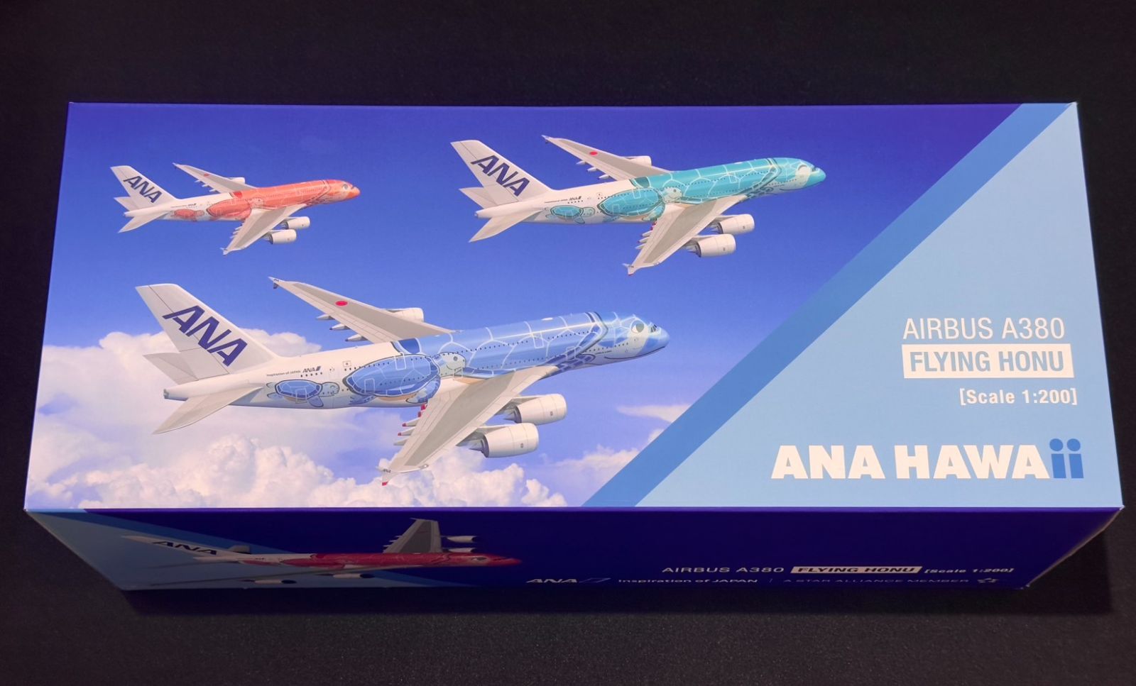 非売品】ANA 1/200 フライングホヌ 3号機 サンセットオレンジ 飛行機 航空機 旅客機 模型 プラモデル フィギュア AIRBUS A380 FLYING  HONU - メルカリ