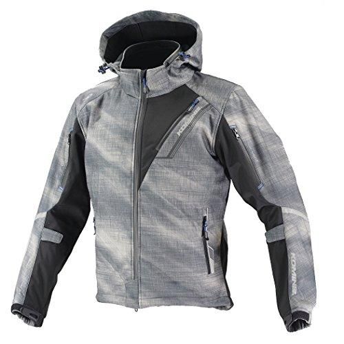 5営業日で発送 コミネ Komine ＪＫ－５７９ Ｐｒｏｔｅｃｔ Ｓｏｆｔｓｈｅｌｌ Ｗ－ＰＡＲＫＡ ＩＦＵ 色 Ｓｍｏｋｅ サイズ Ｍ ０７－５７９